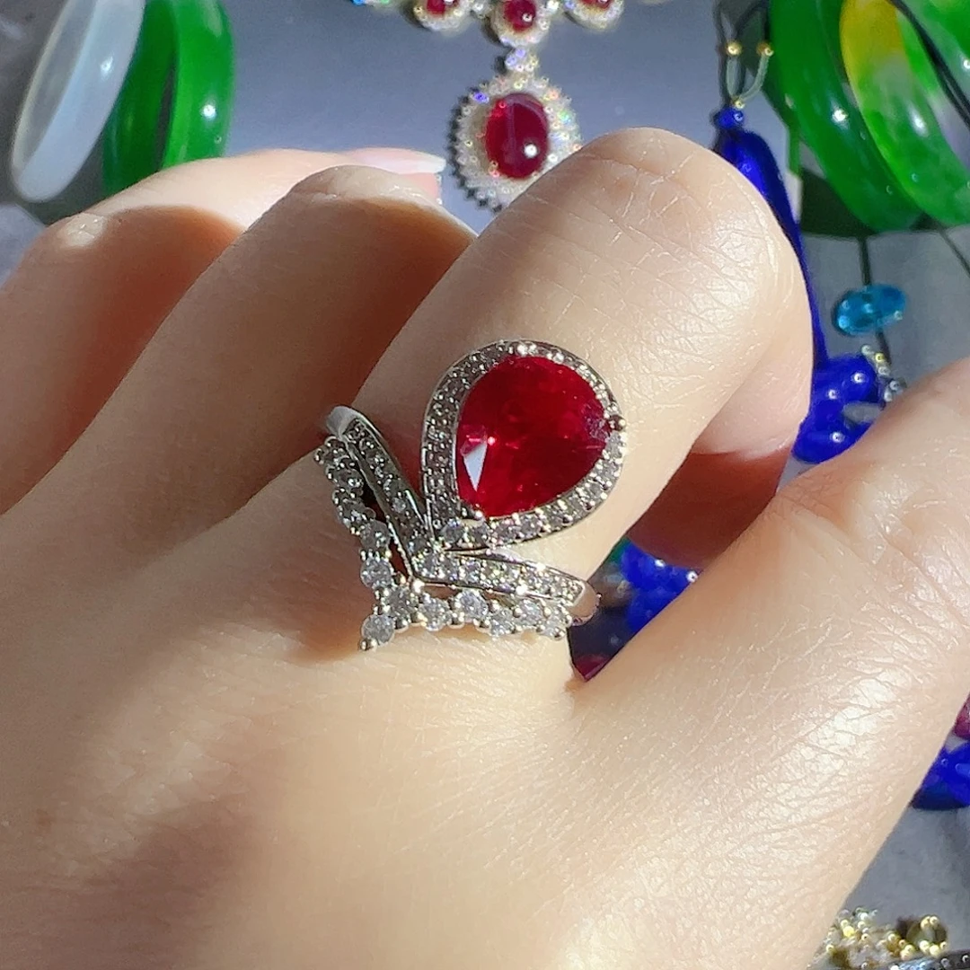 花岗石钨合金红色蓝色大宝贝