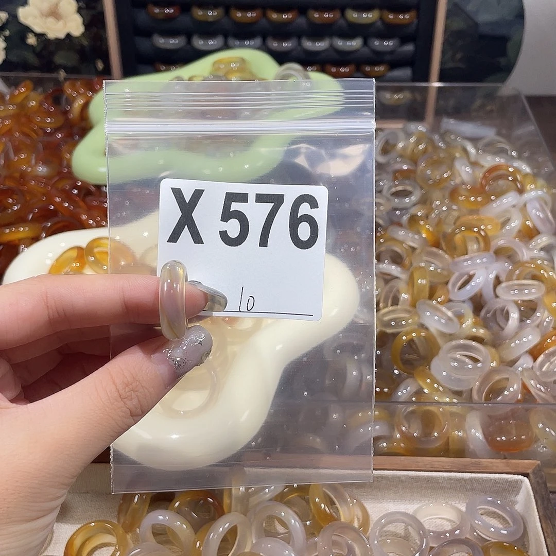 未镶嵌戒指玛瑙/玉髓576