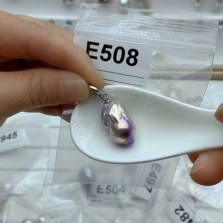 淡水珍珠颈饰银S925镶嵌