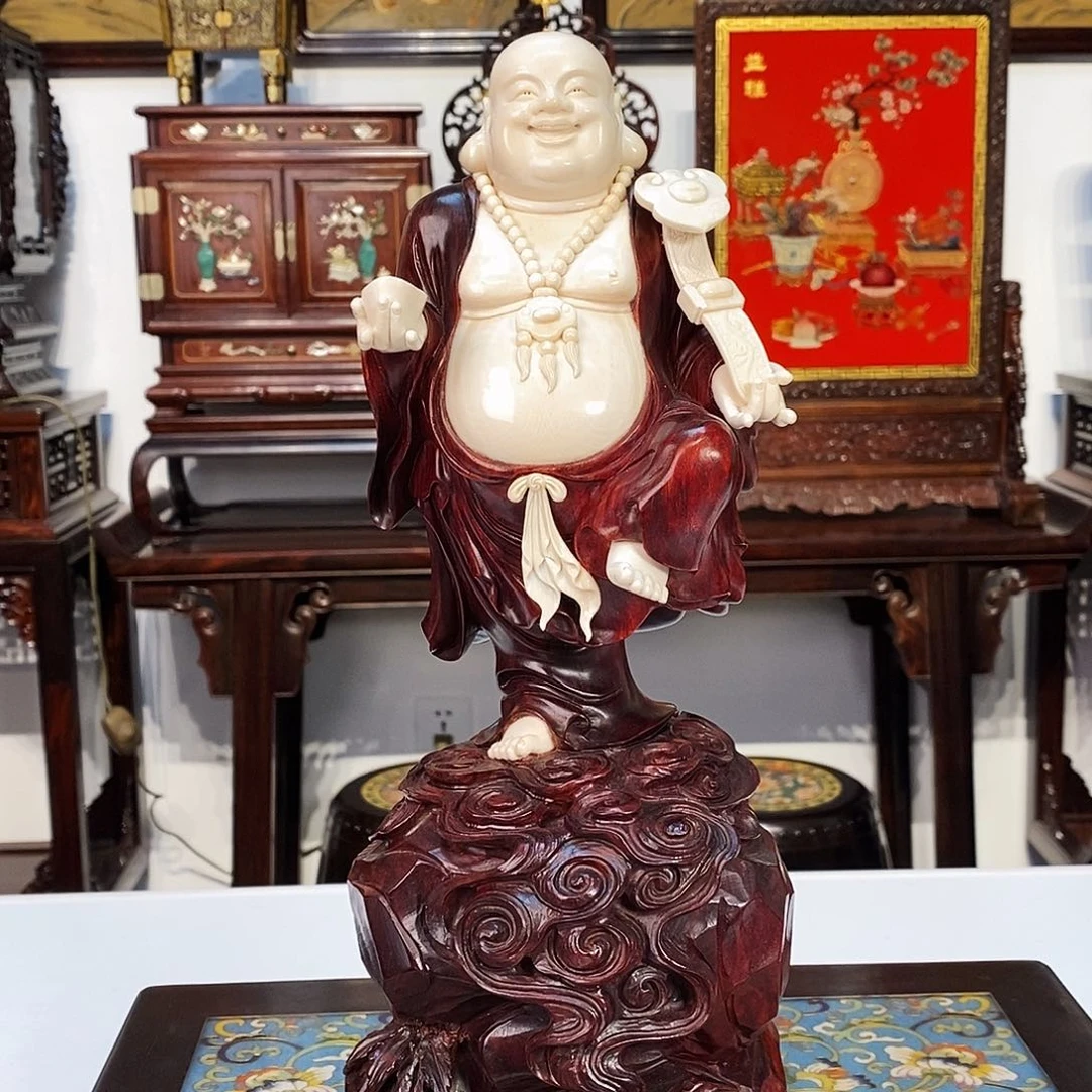 紫檀木类成套家具花*小叶紫檀佛