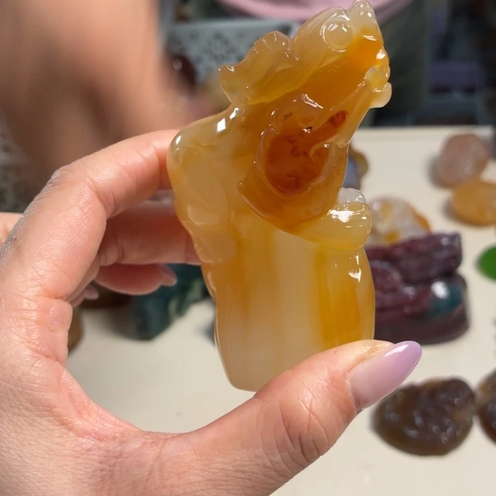 玛瑙/玉髓未镶嵌吊坠(不含链)