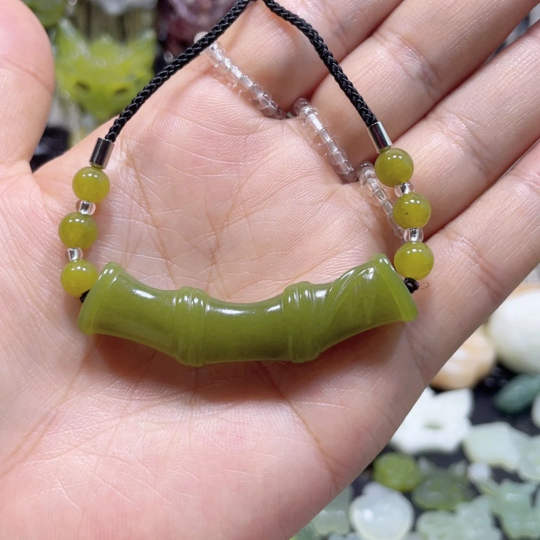 【闪购商品】岫玉未镶嵌颈饰5吊坠