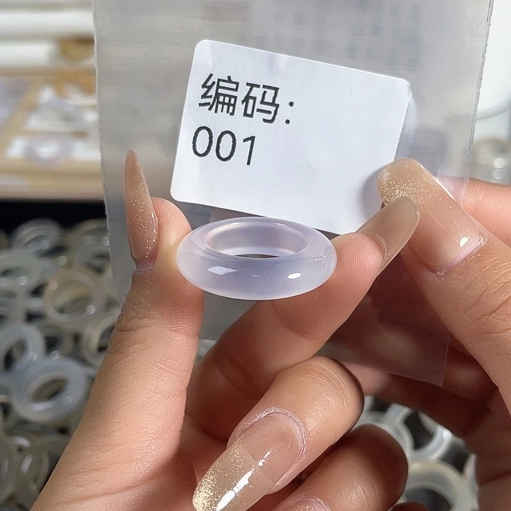 玛瑙/玉髓未镶嵌戒指001港16