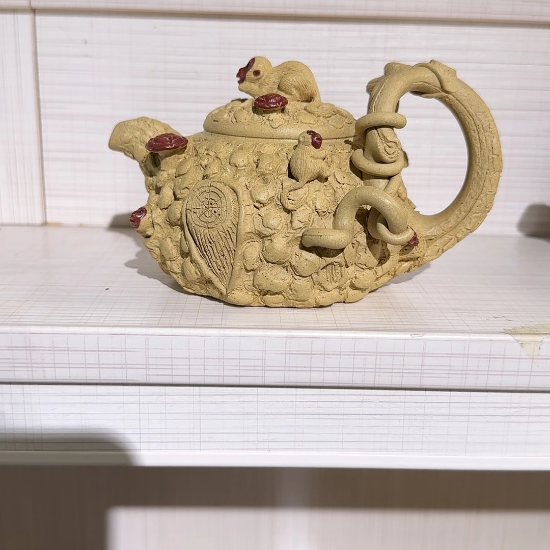 丙****茶壶紫砂本绿供春