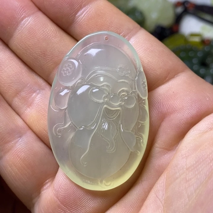 岫玉岫玉颈饰未镶嵌