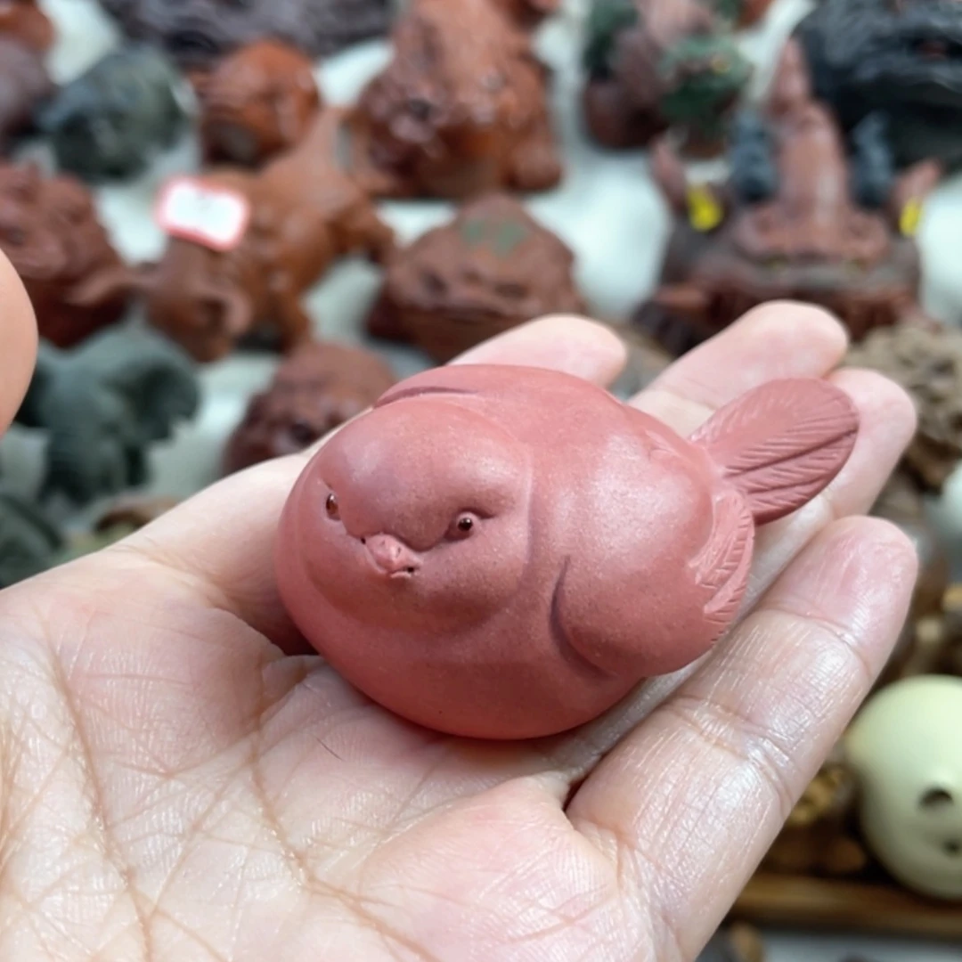 【闪购商品】紫砂茶宠紫砂小鸟