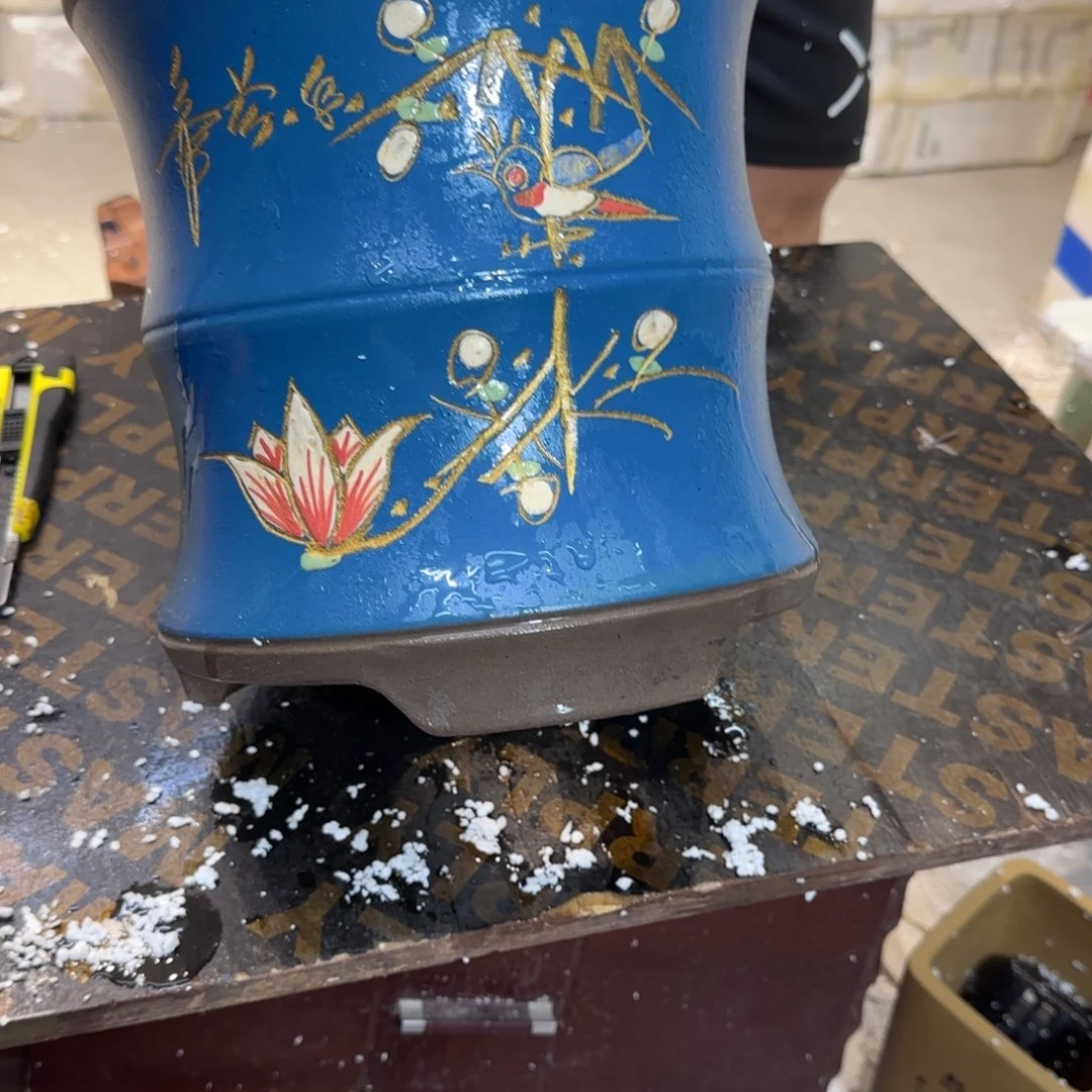 紫砂花盆口径16.18口径