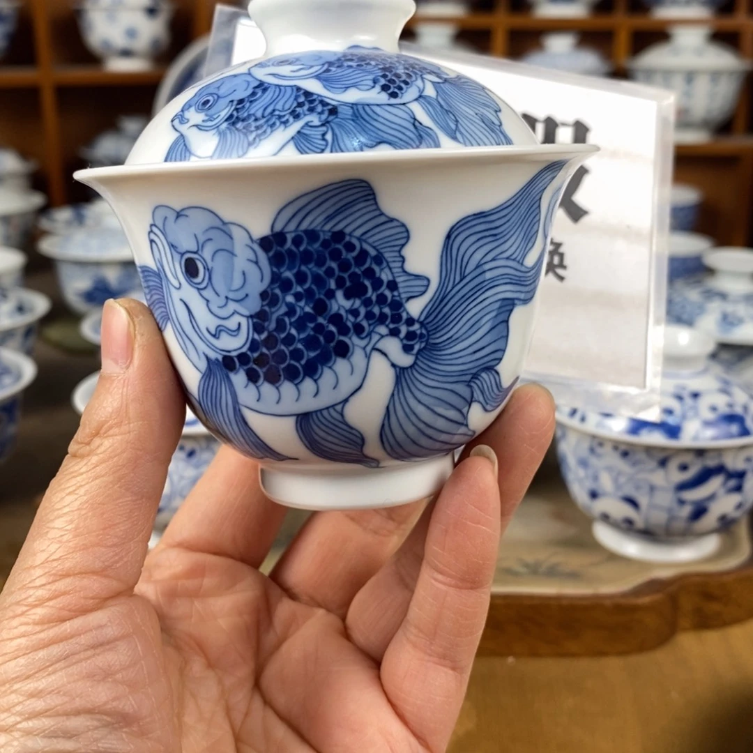 瓷片景德镇陶瓷手绘茶器889