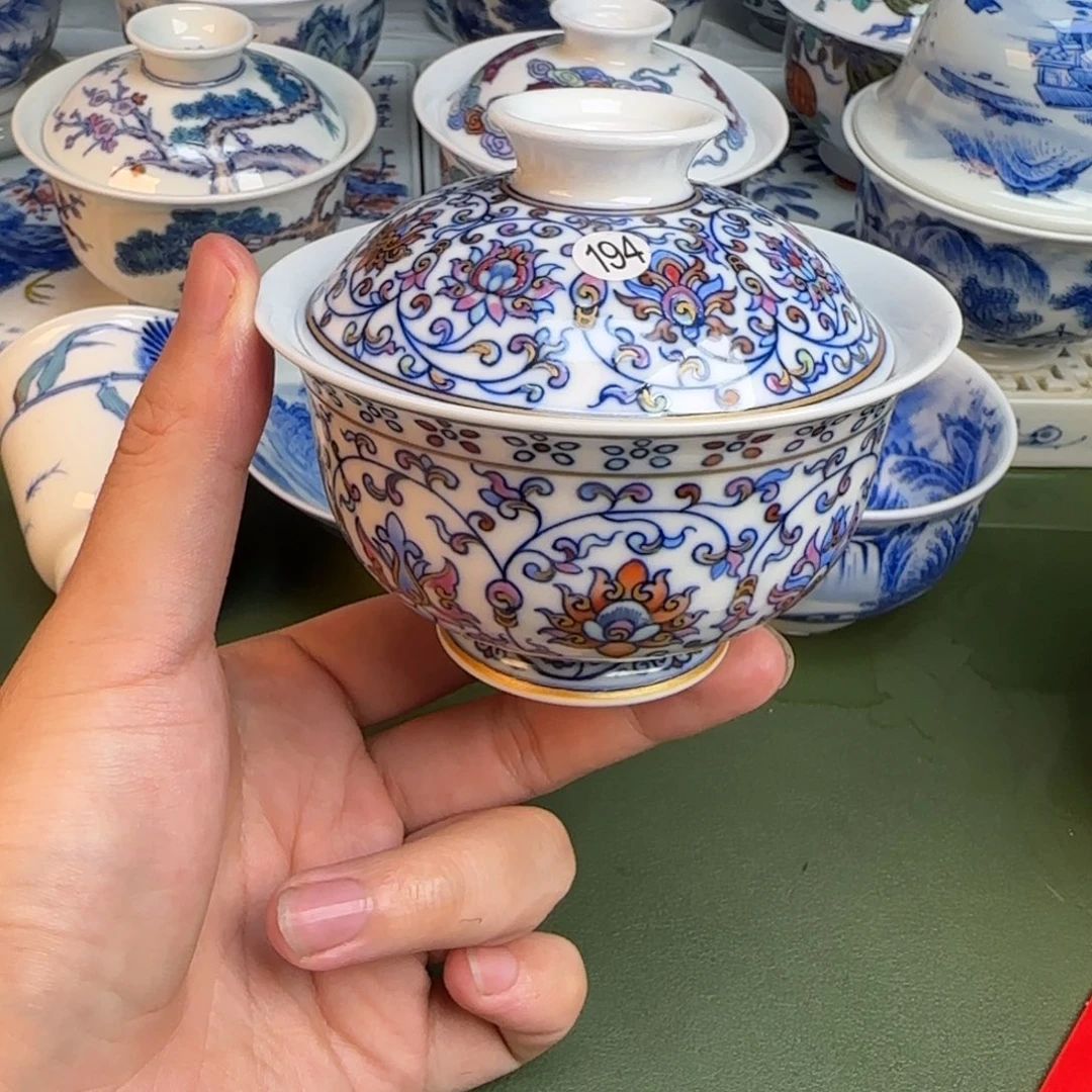 彦祖纯手工手绘茶具194