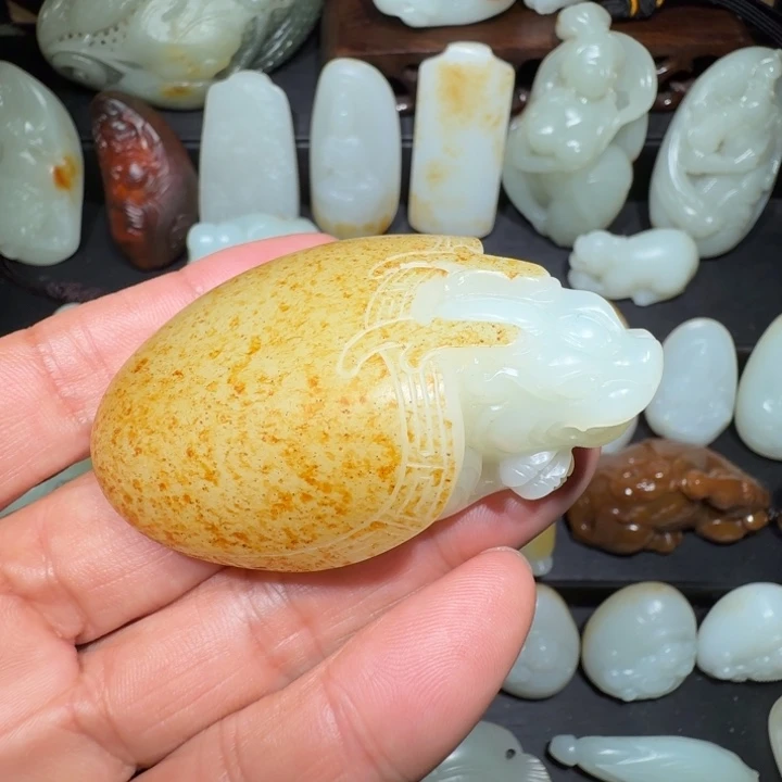 颈饰未镶嵌和田玉华*