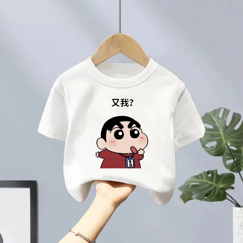 100%纯棉夏季童装新款男女中小儿童短袖t恤圆领可爱百搭上衣潮