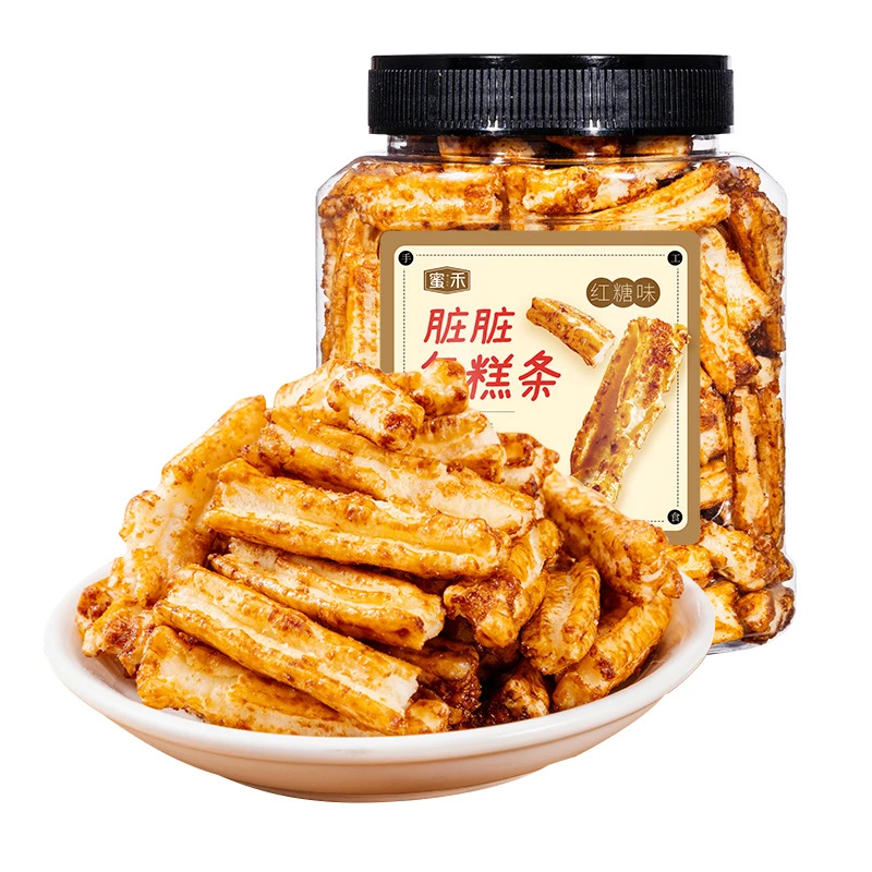 脏脏年糕条红糖味爆款网红超好吃的零食休闲小吃食品办公室解馋