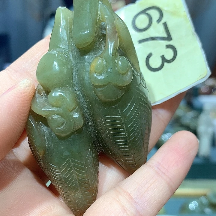 和田玉未镶嵌戒指