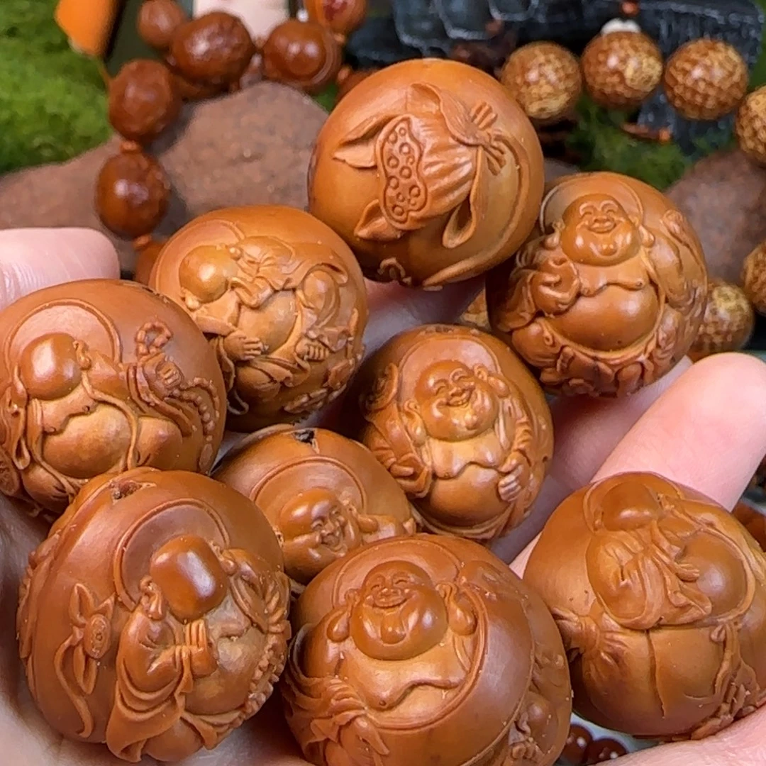 橄榄核手串/手链25无相佛弥勒