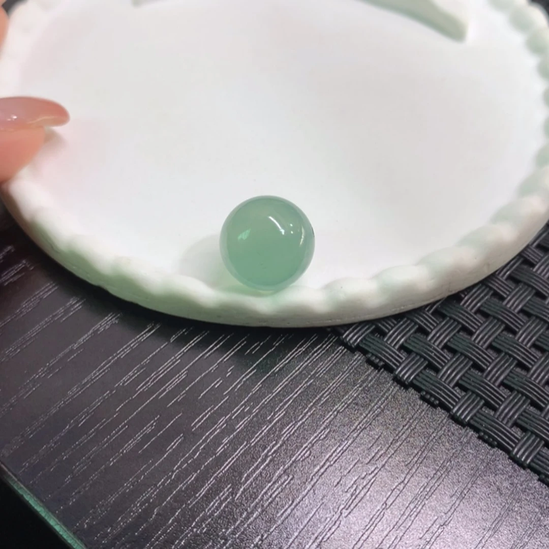 【闪购商品】翡翠散珠高冰蓝单珠