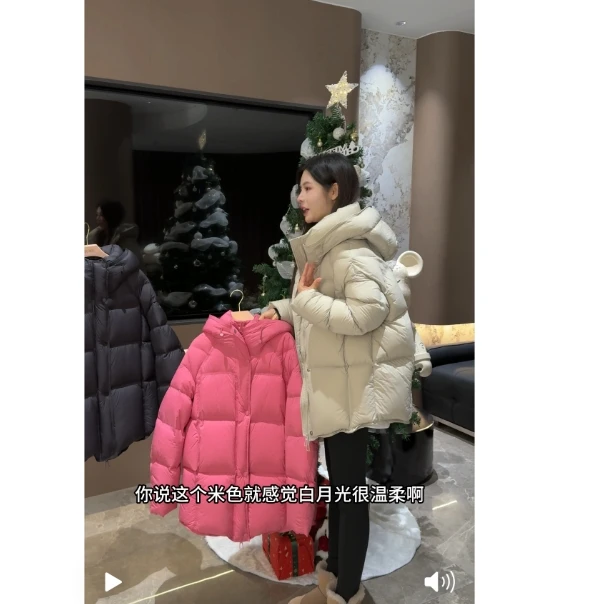 宿慕SUMU 女款连帽羽绒服12-16冬款新款时尚百搭羽绒服F6300O