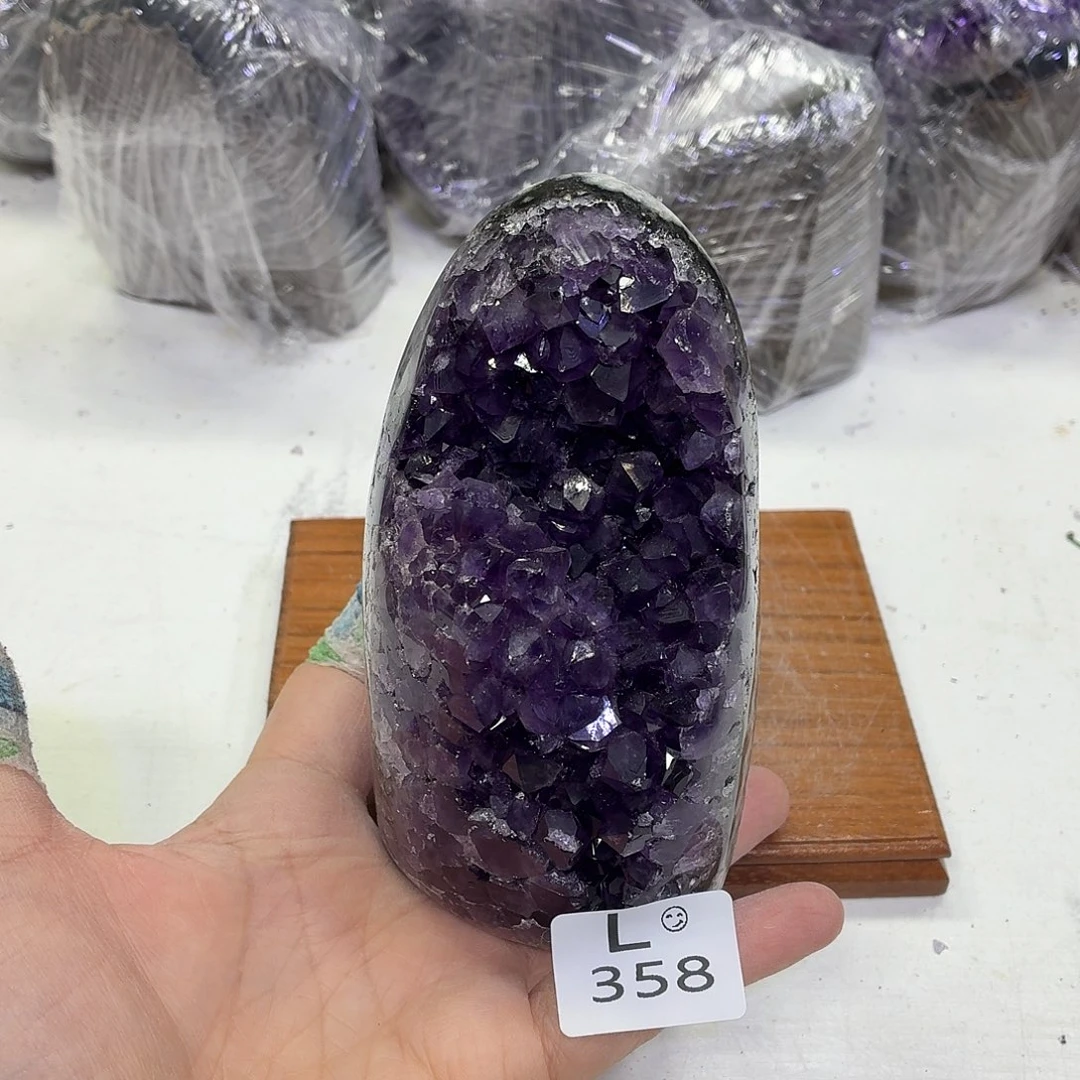 摆件未镶嵌水晶天然紫水晶