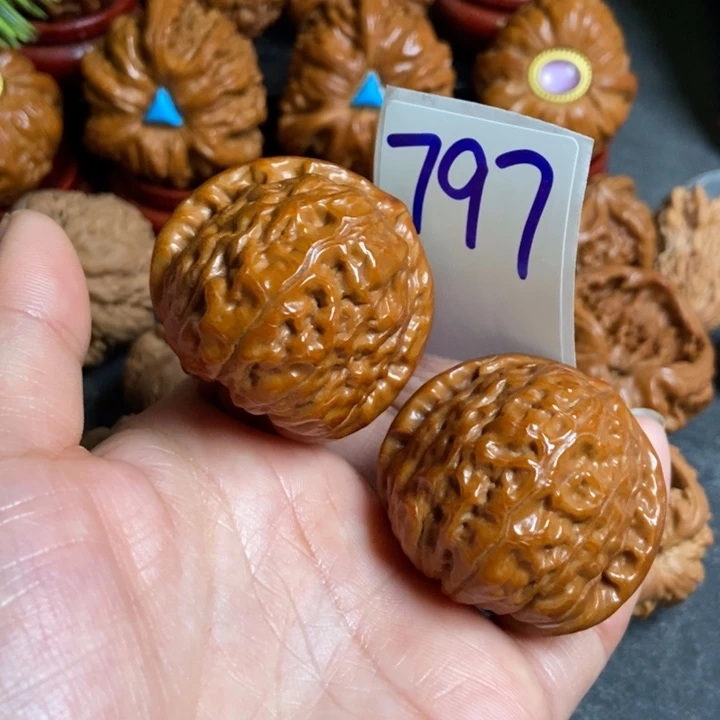 把件文玩核桃40南瓜797