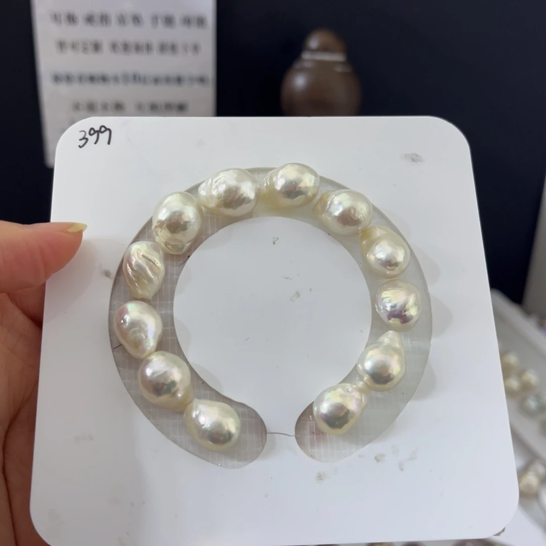 手绳淡水珍珠银S925镶嵌