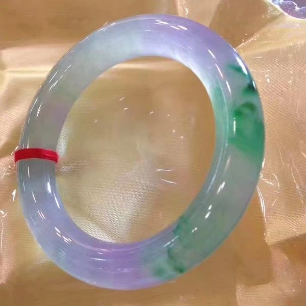 时尚冰飘花紫罗兰高斌飘花手镯