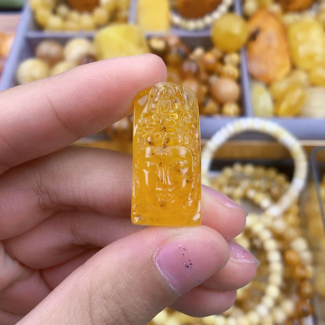 琥珀未镶嵌珠宝奇石28×10×14