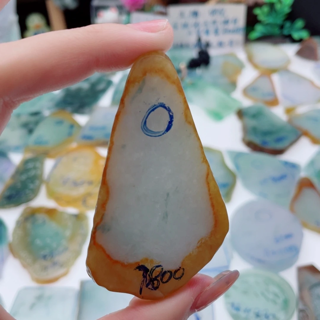 金***号定制翡翠未镶嵌纯天然缅甸A货翡翠