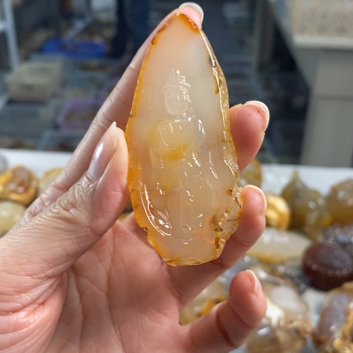 玛瑙/玉髓吊坠(不含链)未镶嵌