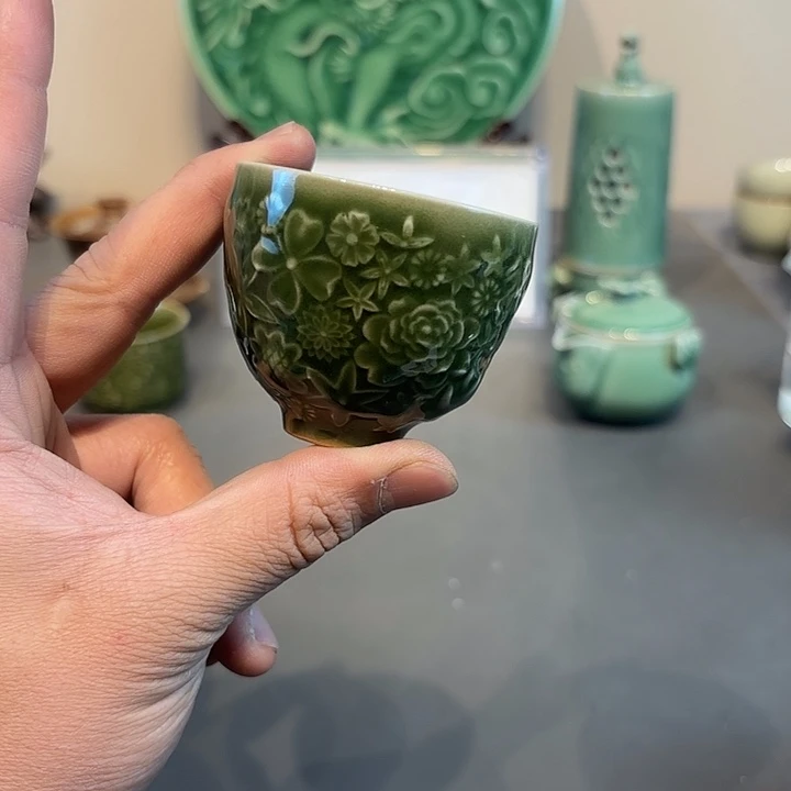 瓷片龙泉青瓷福利青瓷