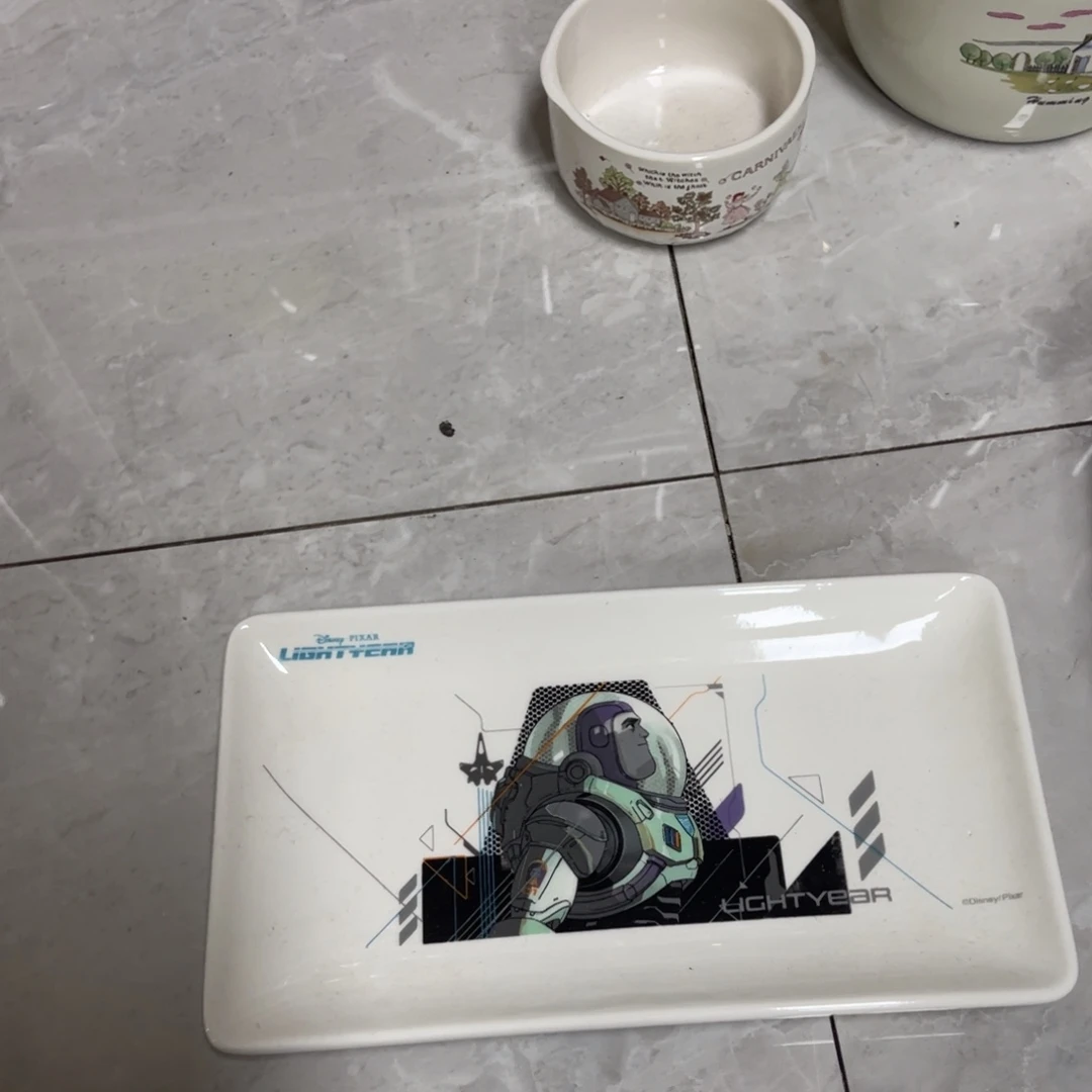 紫***柠吸管款水晶玻璃巴斯光年方盘