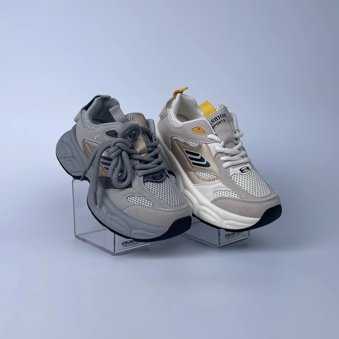 301-5女鞋2025超火厚底增高老爹鞋欧若风