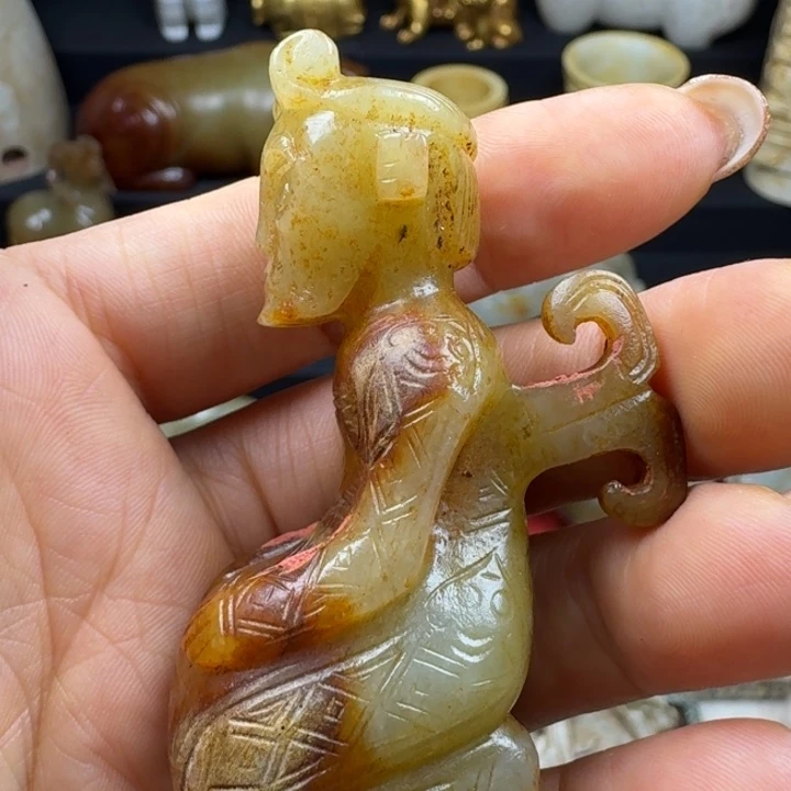 喜***洋手链未镶嵌和田玉（糖玉）