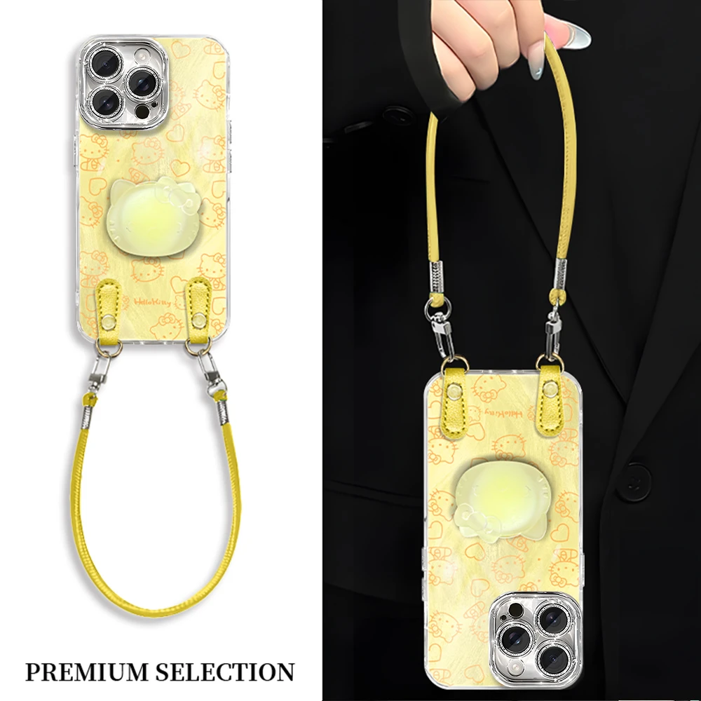 黄绿支架适用VIVO苹果16荣耀OPPO华为P70小米红米手机壳ZX00313