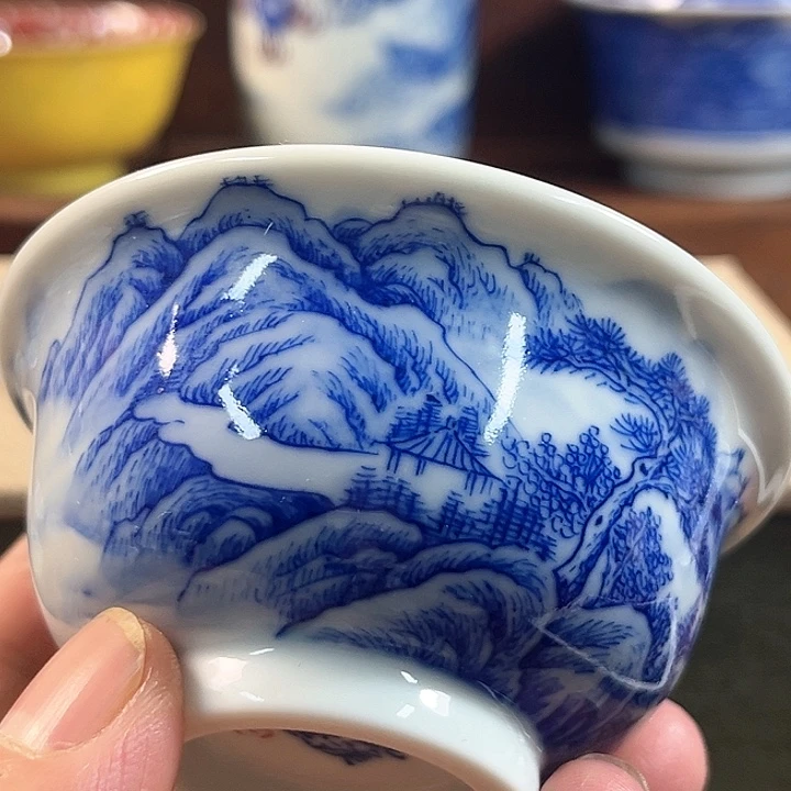 泥塑不****主人杯手工手绘