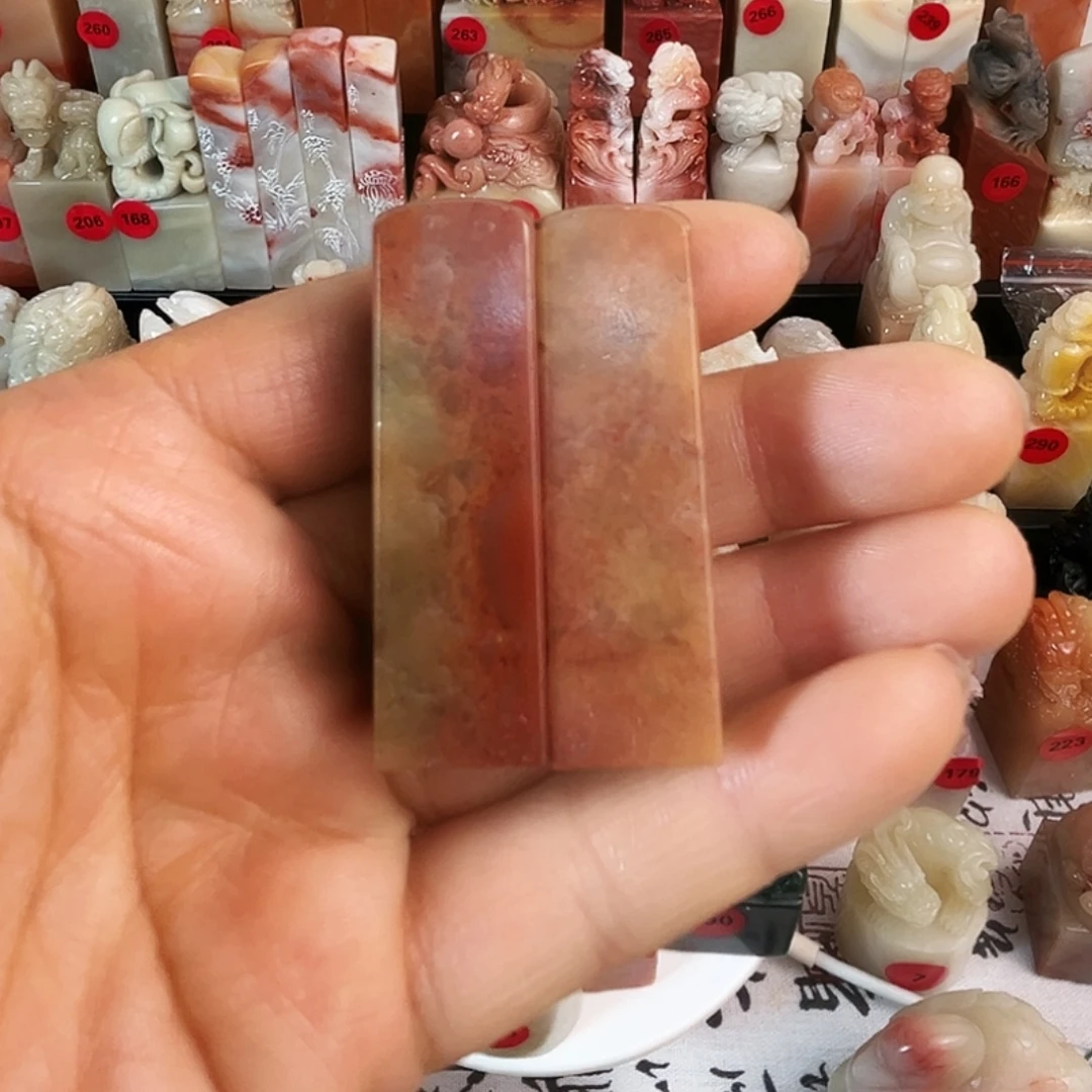 慧***儿寿山石印石定制的