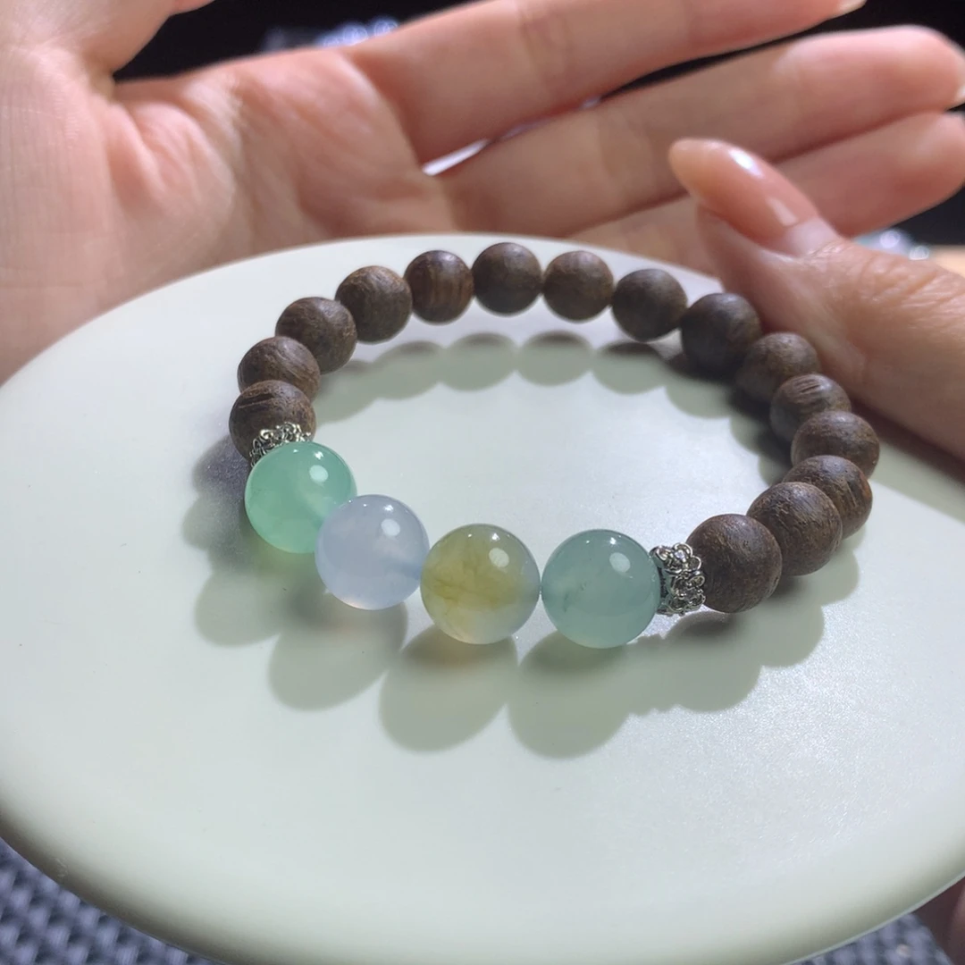 翡翠未镶嵌手串卡10手串