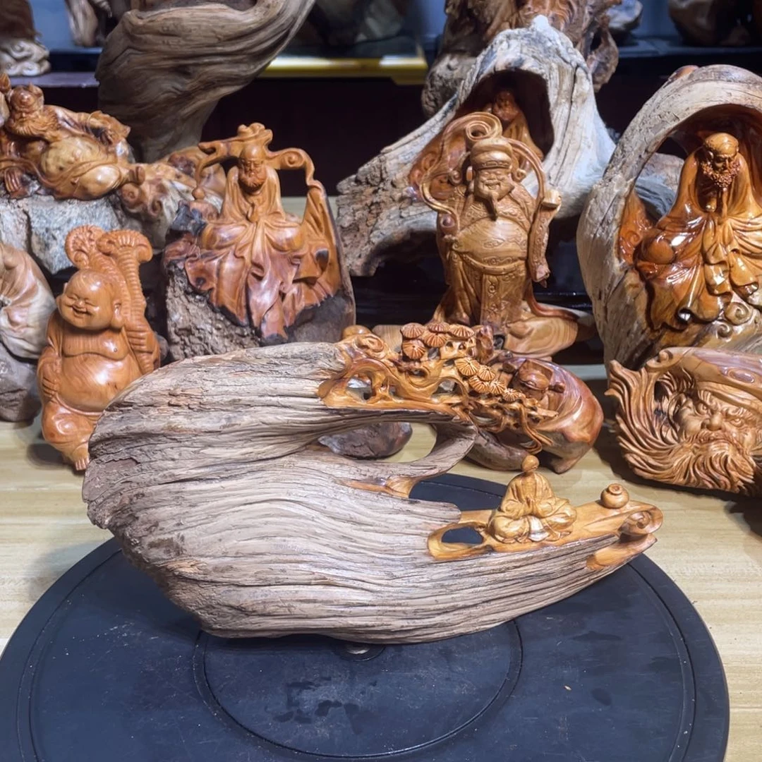 柏木太行崖柏工艺品