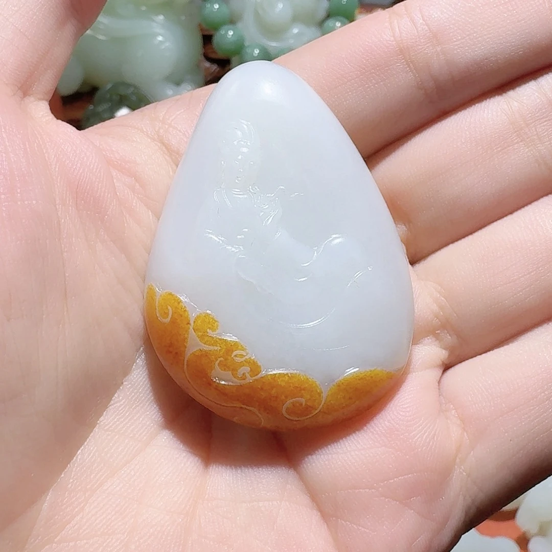 未镶嵌和田玉把件