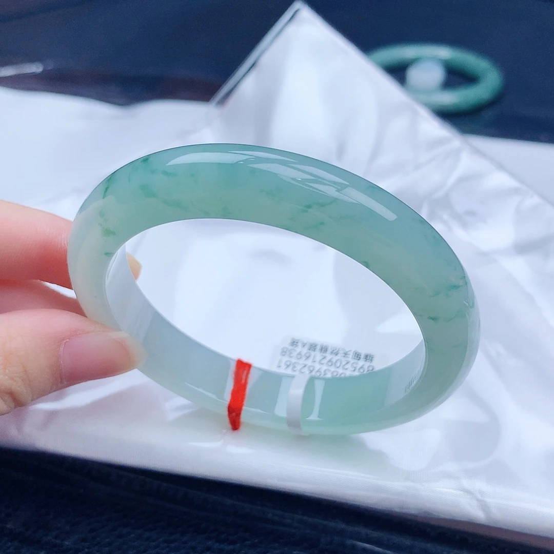 翡翠未镶嵌手镯缅甸天然翡翠a货手镯