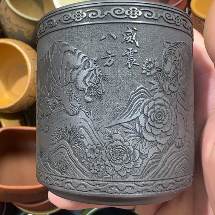 茶杯紫砂全手工制作工艺