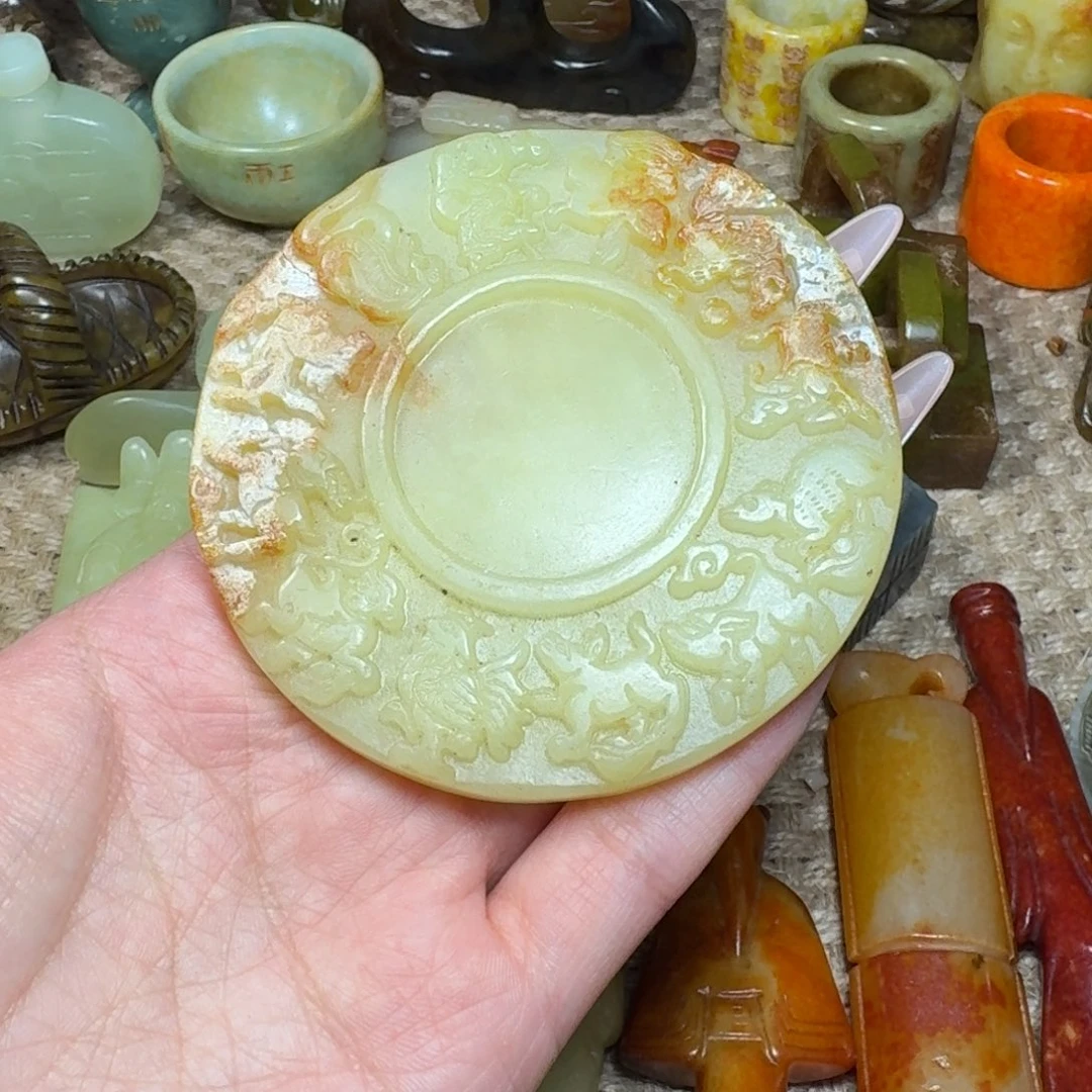 吊坠白玉菩提挂件