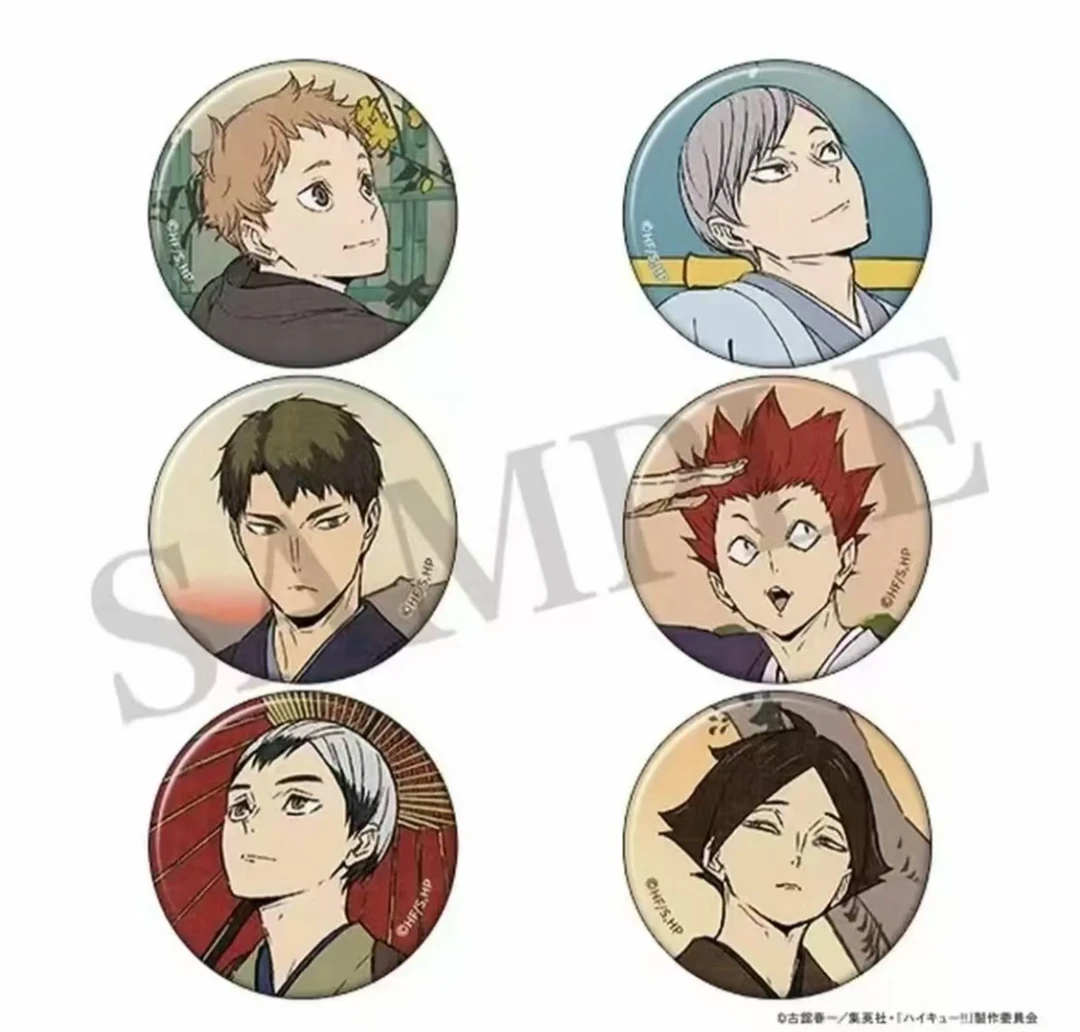 《红豆尼》排球少年 四季景 春 吧唧 色纸 特典 盲盒 默认代拆