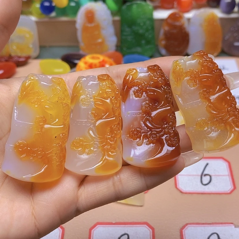 【闪购商品】玛瑙/玉髓颈饰未镶嵌N****