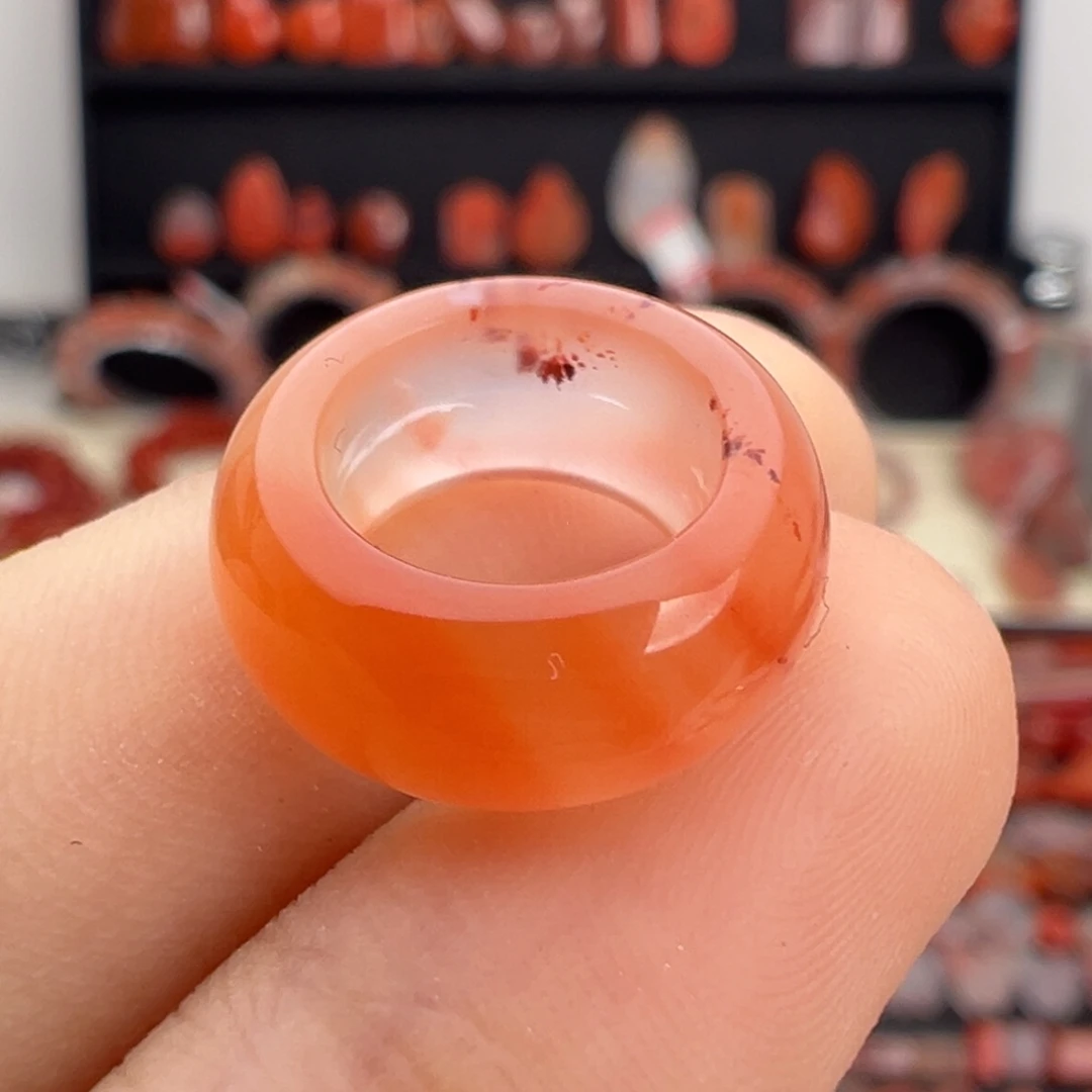 南红玛瑙未镶嵌颈饰跑环