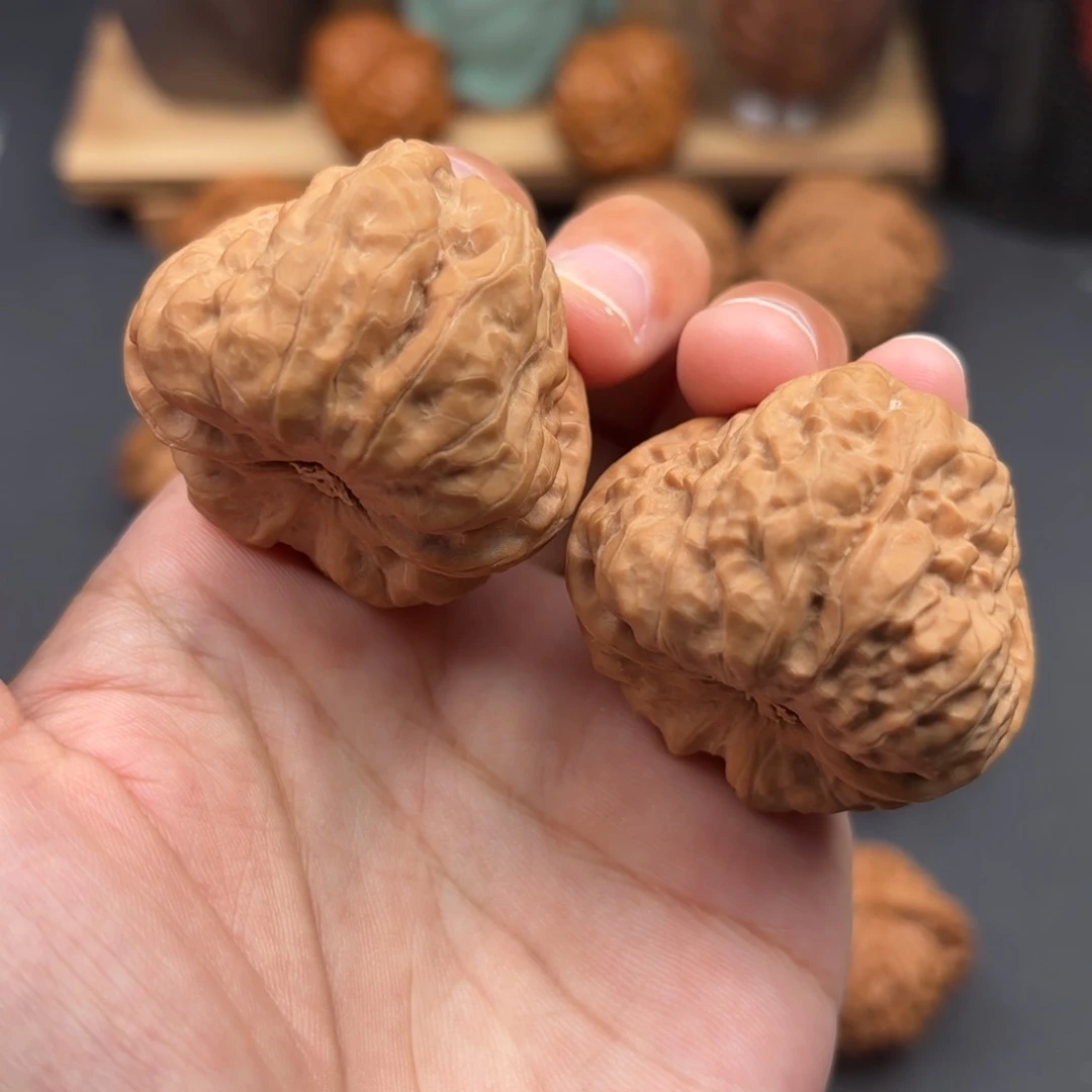 文玩核桃吊坠蛙饼42