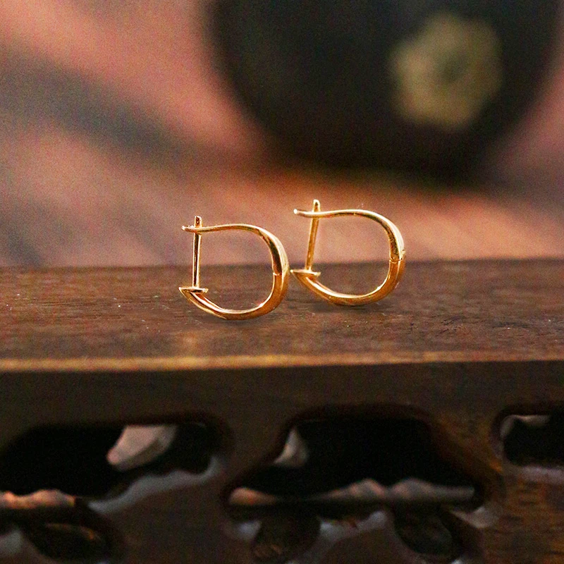 耳扣新款高级感女气质优雅大方可搭吊坠 【2110AM】