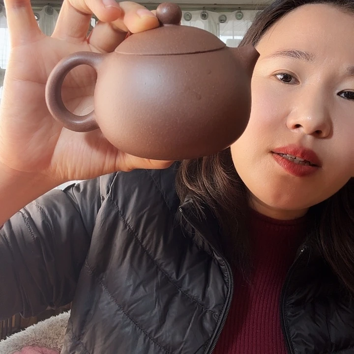 茶壶紫砂老紫泥西施200cc