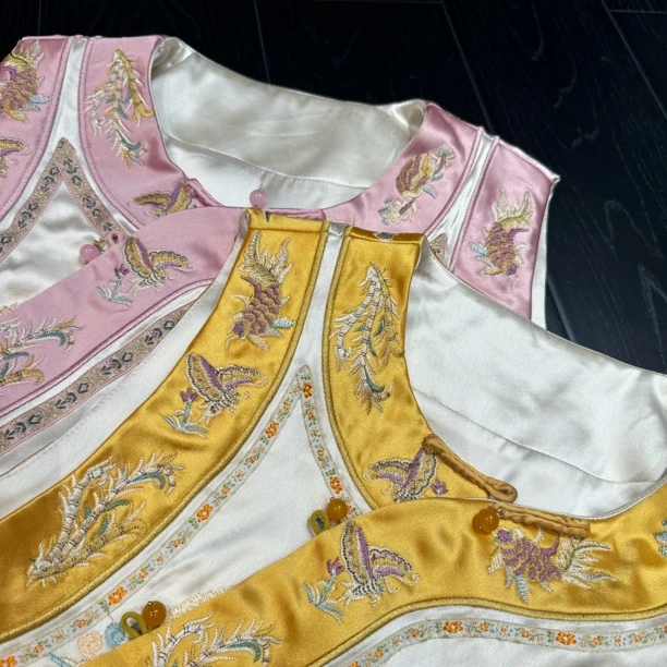 5119《晚晚推荐》新中式国潮重工刺绣旗袍裙