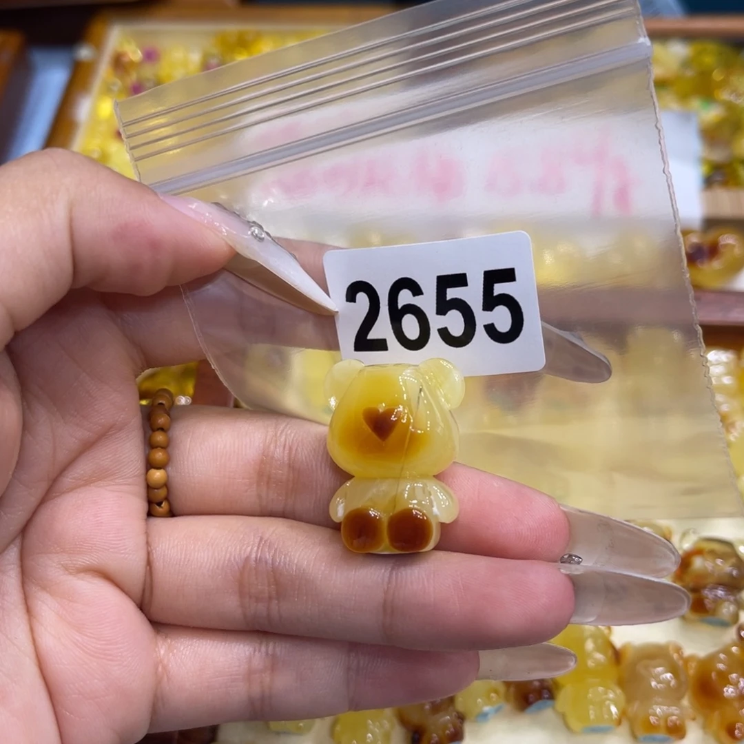 琥珀未镶嵌珠宝奇石