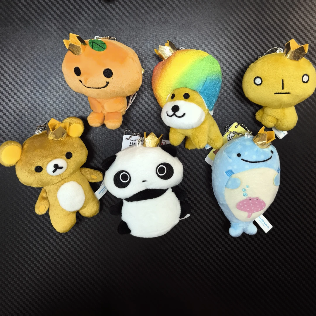 sanx 全明星闪闪王冠系列毛绒 挂件（自选）