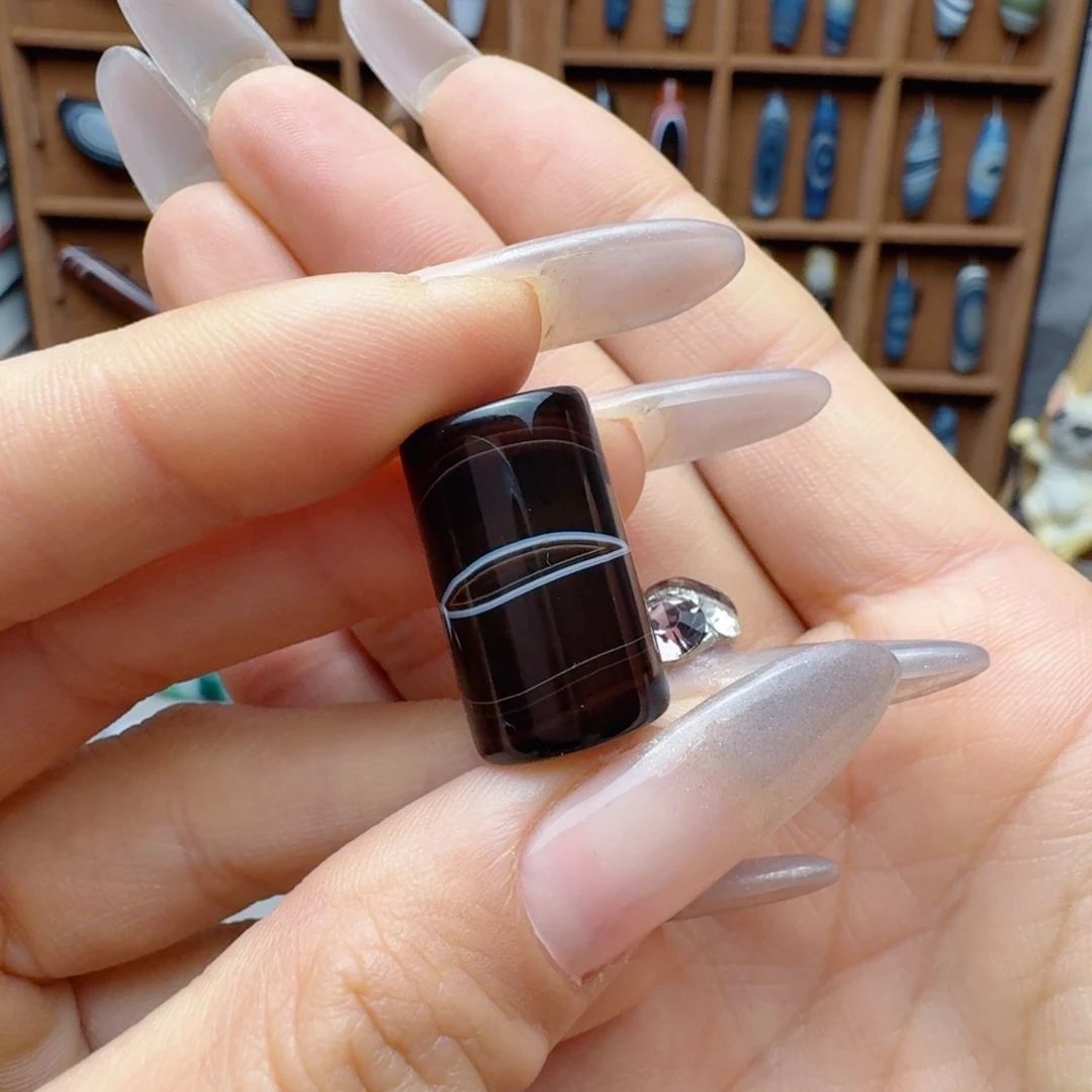 玛瑙/玉髓未镶嵌锁骨